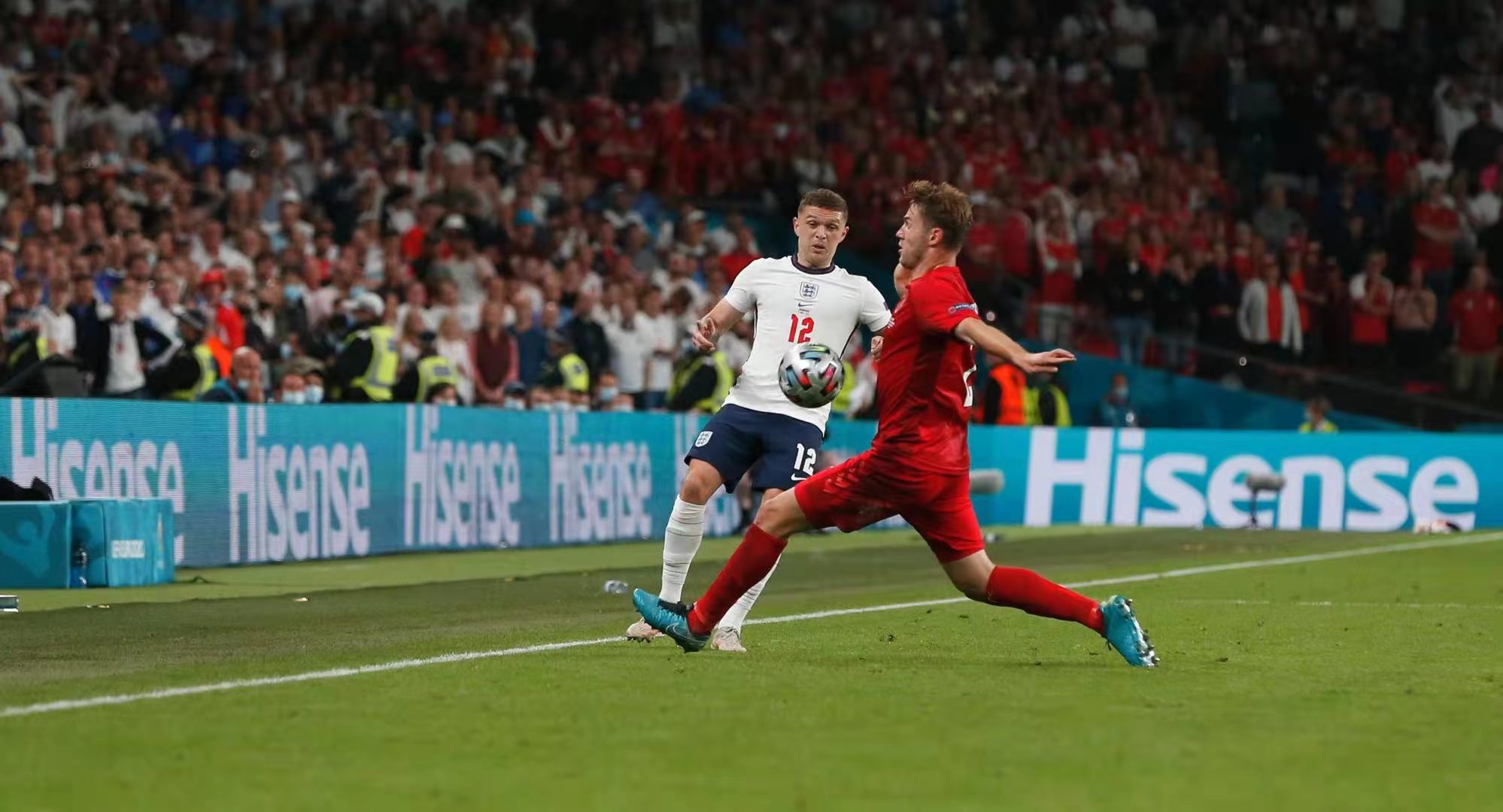 欧锦赛现场丨英格兰加时赛2比1淘汰丹麦首次杀进决赛_新体育网