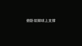 俯卧双脚球上支撑.gif